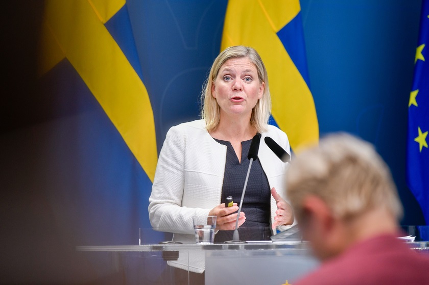 माग्डालेना एन्डर्सन बनिन् स्वीडेनको पहिलो महिला प्रधानमन्त्री