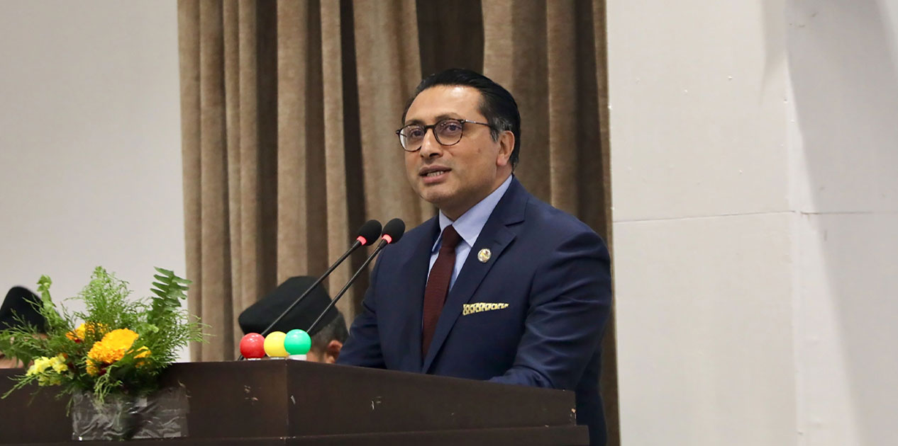 ‘समृद्ध, सुशासित र आत्मनिर्भर नेपाल निर्माण सबै राजनीतिक शक्तिको साझा लक्ष्य हो’ : अर्थमन्त्री डा.वाग्ले