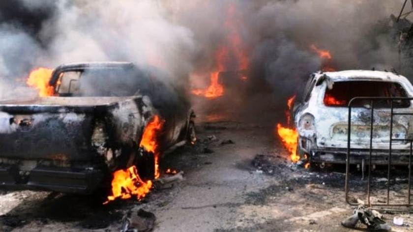 सिरियामा ट्यांकर बम बिस्फोट हुँदा ४० जनाको मृत्यु