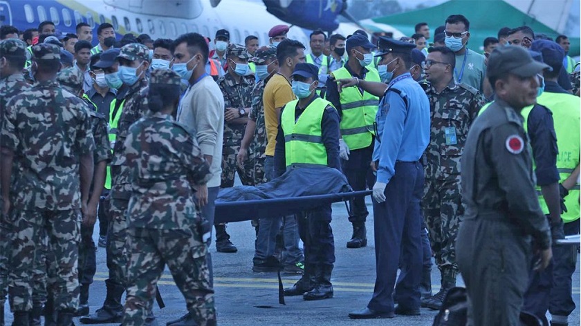 जहाज दुर्घटना : मृत्यु भएका २२ जनाकै शव काठमाडौं ल्याइयो