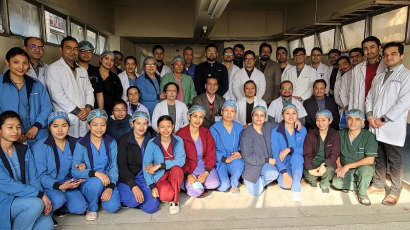 नेपाली चिकित्सकबाटै पहिलो पटक कलेजो प्रत्यारोपण