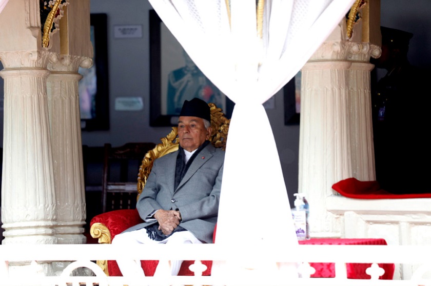 राष्ट्रपति पौडेलबाट वसन्त श्रवण (फोटो फिचर)