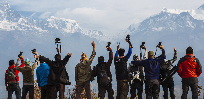 दसैँ बिदामा आन्तरिक पर्यटकको गन्तव्य मनाङ