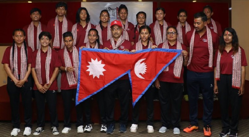 युएईविरुद्ध नेपाल ८ रनमा अल आउट
