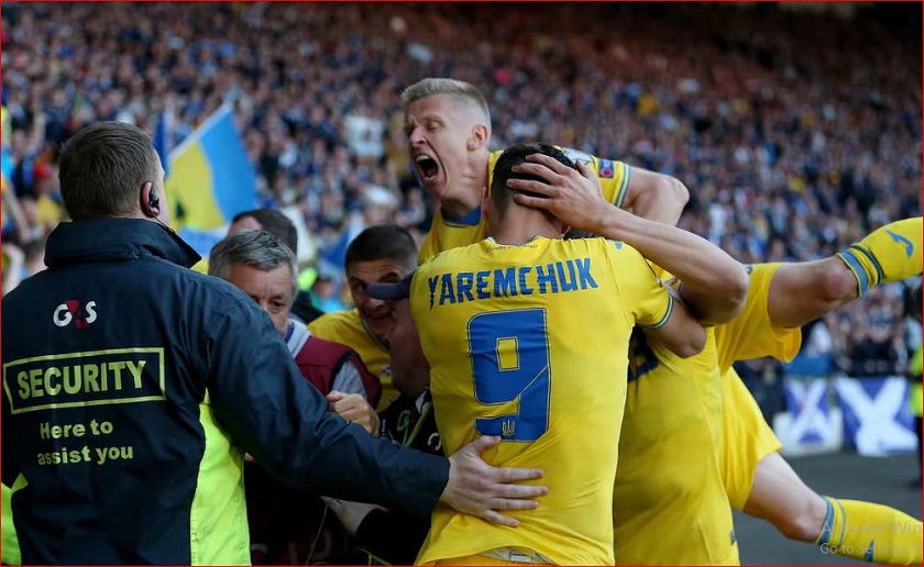 युक्रेन विश्वकप नजिक