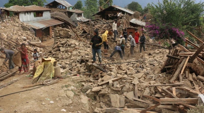 भूकम्प : रुकुम पश्चिममा पहिलो चरणको राहत वितरण सकियो