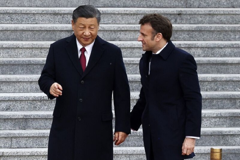 रुस र युक्रेनलाई वार्ता गराउन फ्रान्सका राष्ट्रपतिले चीनसँग मिलेर थाले पहल