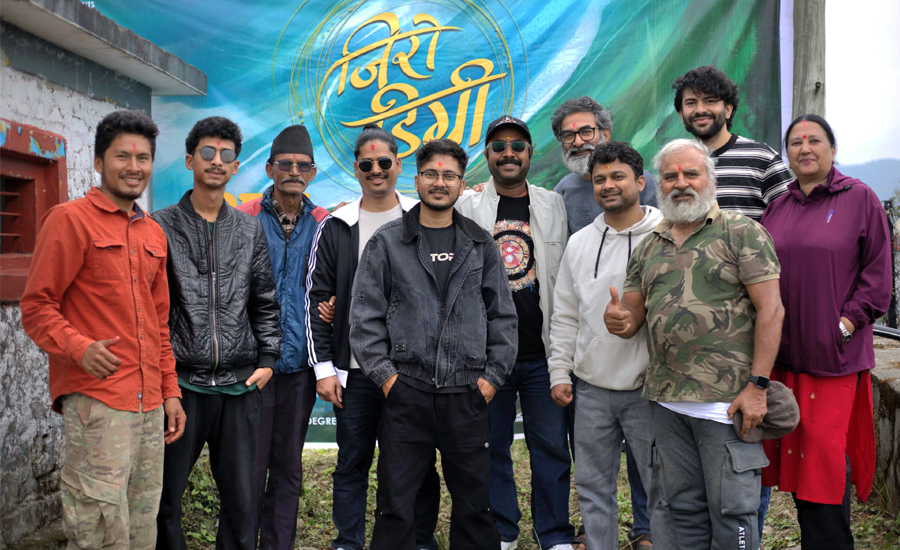 विजय बरालले पोखराबाट थाले ‘जिरो डिग्री’ को छायांकन