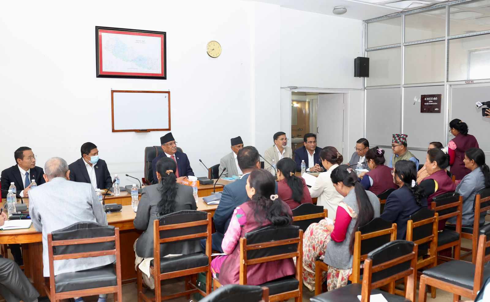 सिंहदरबारमा माओवादी संसदीय दलको बैठक जारी