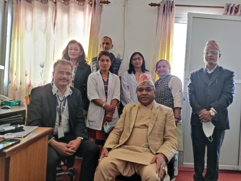 शुरु भयो सिंहदरबारभित्र हेल्थ डेस्क